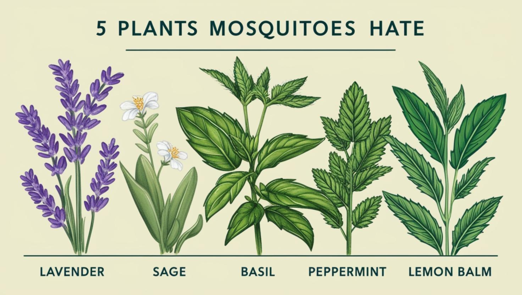 plants mosquitoes hate